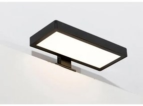 Plieger Stream Nero opbouw LED verlichting rechthoekig 230V incl. bevestiging zwart 0805639