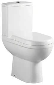 Eastbrook Dura Comfort toiletpot met vortex spoeling wit glans