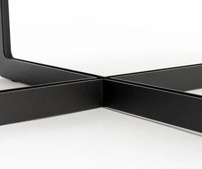 Zuiver Centre Oval Black Ovale Design Salontafel Zwart - 102 X 68cm.