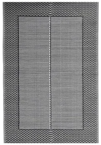 vidaXL Buitenkleed 140x200 cm polypropeen zwart