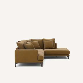 Fluwelen linnen hoekbank, ARMENTO