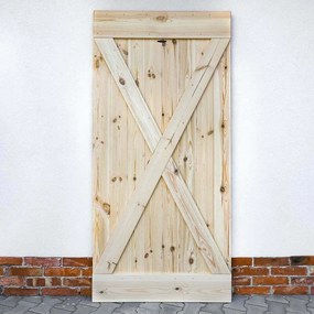 Maatwerk: Schuifdeur -  Pijnboom