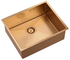 Stalen spoelbak ANTHONY 60 COPPER