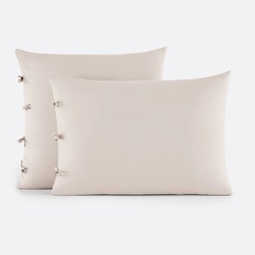 Effen kussensloop te strikken in katoen , Scenario