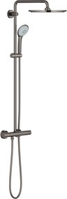 Grohe Euphoria XXL 310 regendoucheset met 4 straalsoorten en thermostaatkraan Ø31cm hard graphite