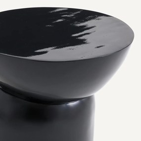 Bijzettafel in gegoten aluminium, Fraulino