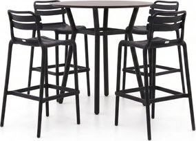 + 10% kassakorting | Barset Forza | 4 personen | Tuinset aluminium | 5-delig | Kees Smit Tuinmeubelen