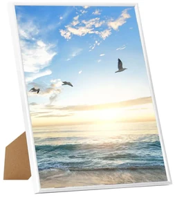 vidaXL Fotolijsten 5 st voor tafel 20x25 cm MDF wit
