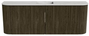 Mondiaz Joya DLux 115cm toiletmeubel ronding links/rechts shadow met wastafel faye midden zonder kraangat opalo