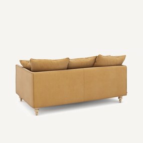 3-zits compacte zetel van linnen fluweel, LAZARE