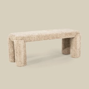 Halbank Met Ronde Poten Beige