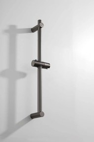 Saniclear Plus douche glijstang 60cm verouderd ijzer - gunmetal