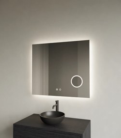 Gliss Design Lumin spiegel met LED-verlichting 70x70cm