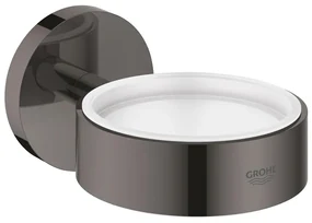 GROHE Essentials Wandhouder - voor zeepdispenser/glas - hard graphite 40369a01