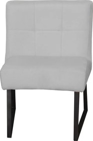 Eetkamerstoel - Amsterdam - geschikt voor ronde tafel - stof Element steengrijs 24