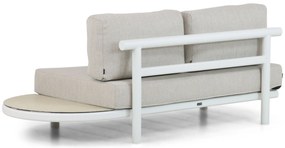 Hoek loungeset 5 personen Aluminium Wit  Lifestyle Garden Furniture Harmonic