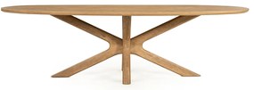 Eleonora Tycho Eettafel Kruispoot Eiken 260 - 260 X 110cm.