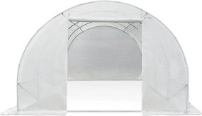 Folietunnel voor groeiende planten 3x6m wit Garden Point