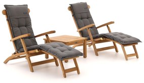 Sunyard Country/Wales 60cm deckchair set 3-delig