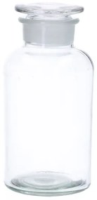 Apothekerspot, glas,Ø 10 x 21,5 cm