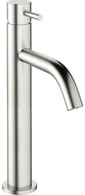 Crosswater MPRO Wastafelkraan - 36.2cm - hoog - zonder waste - RVS geborsteld PRO112DNV