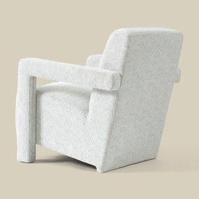 Japandi Fauteuil Creme Stof