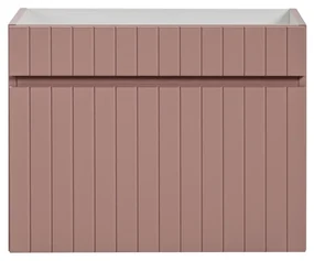 Comad Iconic Rose FSC onderkast met ribbelfront 60cm roze