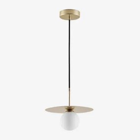 Hanglamp Met Kristallen Bol Jorien Goud - Sklum