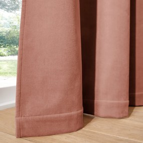 Thermisch gordijn in fluweel met verdekte lussen, Velvet