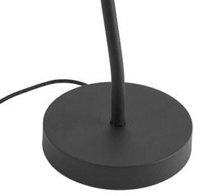 Art Deco tafellamp zwart incl. LED - Tableau