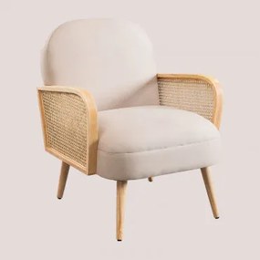 Fauteuil Icon Beige - Sklum