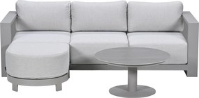 Garden Impressions Malakka loungeset 3-delig chaise longue - taupe