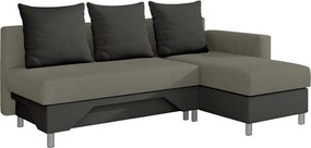 Hoekbank Akron 100, Aanwezig, Aanwezig, 215x133x95cm, 93 kg, Poten: Kunststof