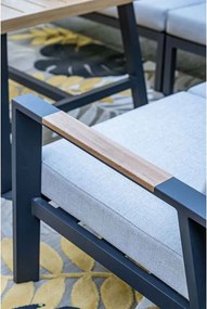 Garden Impressions Lissabon lounge dining set 5-delig L of R - valley sand