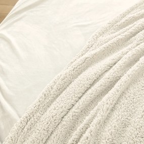 Beddensprei in fleece en sherpa, Maxine