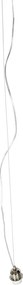 Moderne hanglamp staal zonder kap - Cappo
