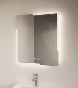 Gliss Design Melite spiegel met LED-verlichting en verwarming 60x70cm