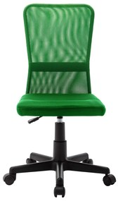 vidaXL Kantoorstoel 44x52x100 cm mesh stof groen