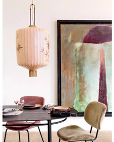 HKliving Traditional Lantern Nude Traditionele Taiwanese Lampion Rose