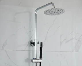 Saniclear Talpa Pro opbouw regendouche chroom 20cm hoofddouche