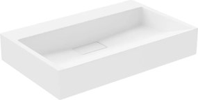 Mexen Ava opbouw wasbak van mineraalcomposiet B/O 60 x 38 cm, wit - 23016000