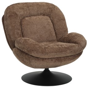 Draaibare Fauteuil Modern Bruin