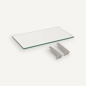 Legplank L60 cm in gehard glas, Archivita XL