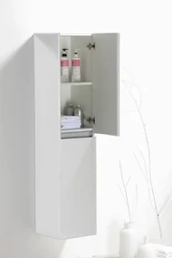 Lambini Designs Trend Line kolomkast Hoogglans wit 160cm