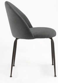 Zwart Dalnia Stof Stoel