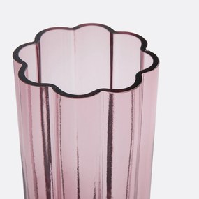 Transparante glazen vaas H25 cm Helia