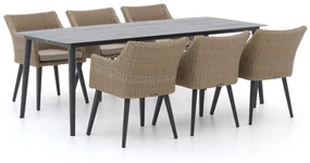 Manifesto Matese/Sora 220cm dining tuinset 7-delig