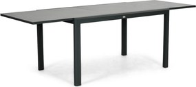 Dining Tuintafel rechthoekig uitschuifbaar 140/240x90 cm Grijs Montaro