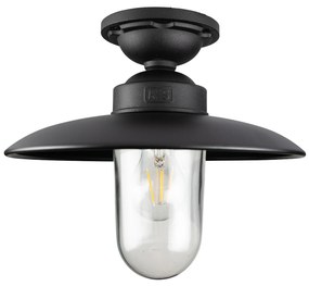 Solingen Plafondlamp Matzwart