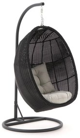 + 15% kassakorting | Hangstoel tuin | Manifesto Lucana | Wicker (vlechtwerk) | Zwart | Tuinstoel | Kees Smit Tuinmeubelen